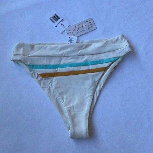L*Space Womens Size Medium Wilson Bitsy Bikini Bottom - Picture 7 of 12